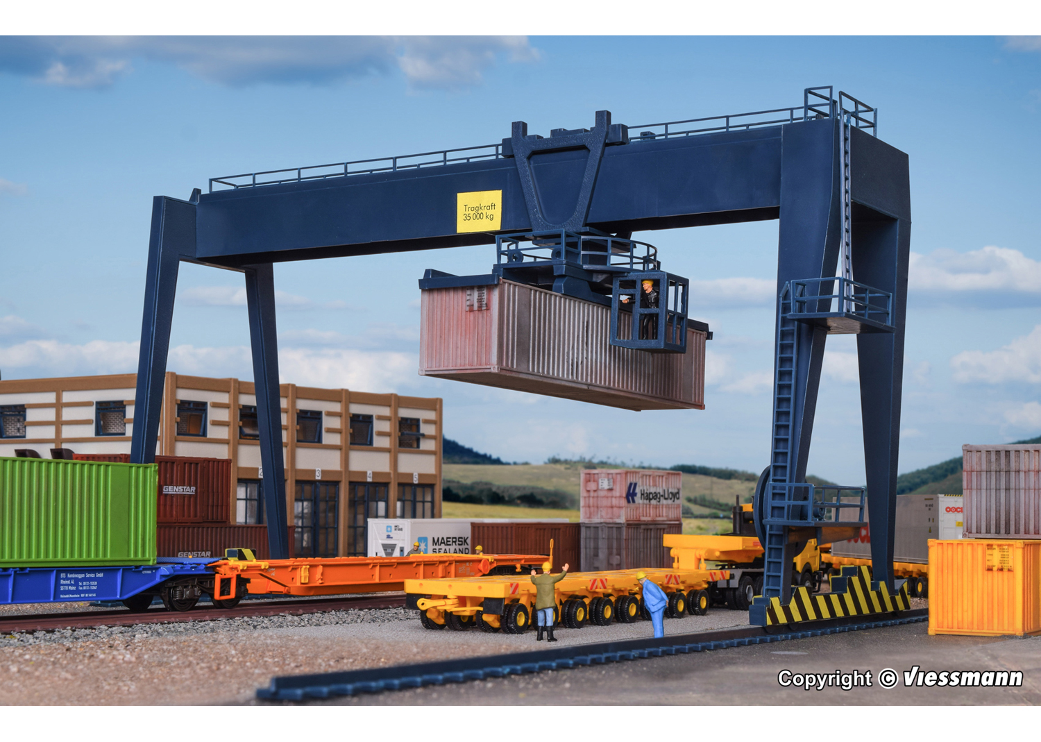 Vollmer 45624 Containerkran 
