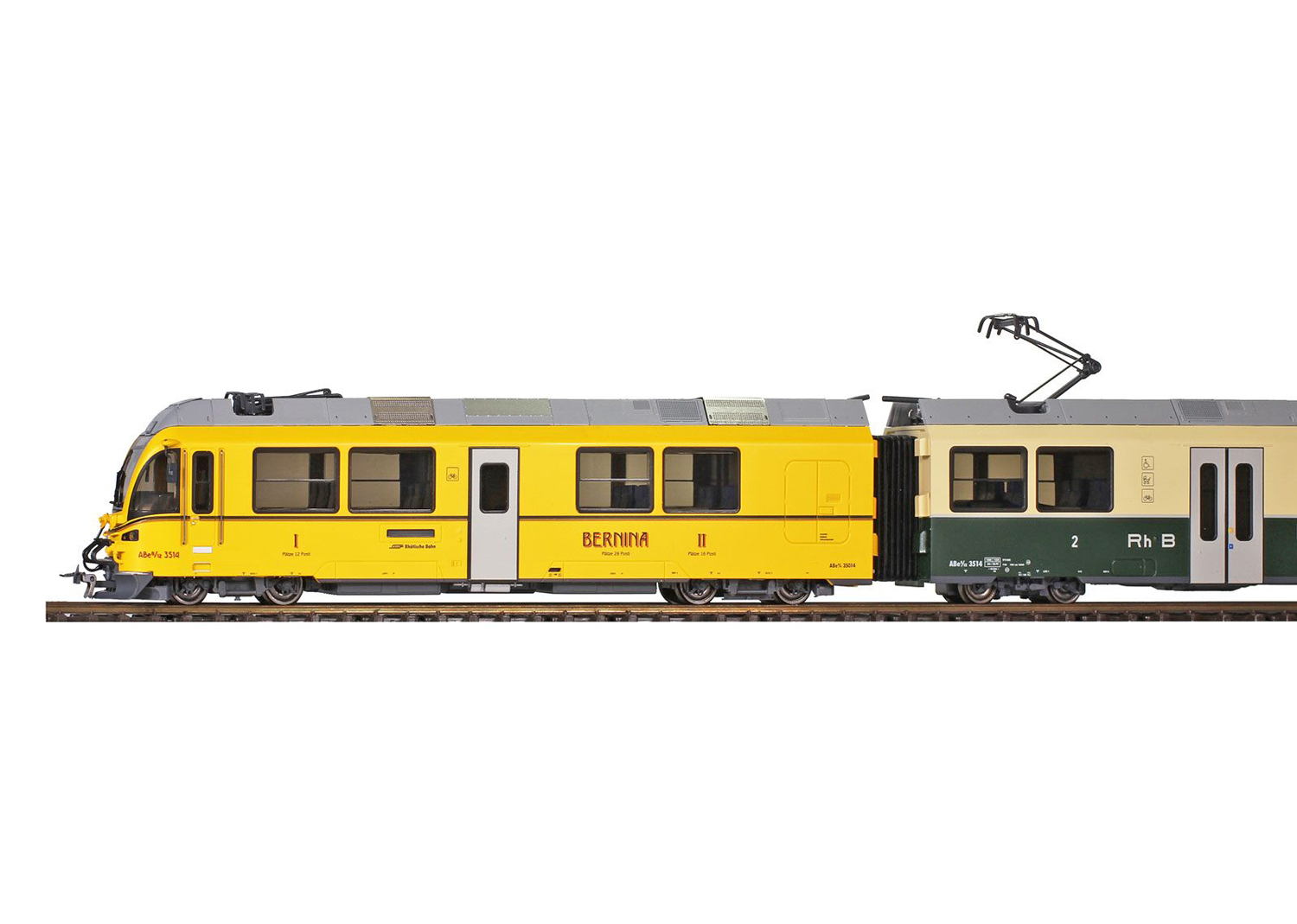 Bemo 7244124 RhB ABe 8/12 3514 Allegra Ahnenzug 