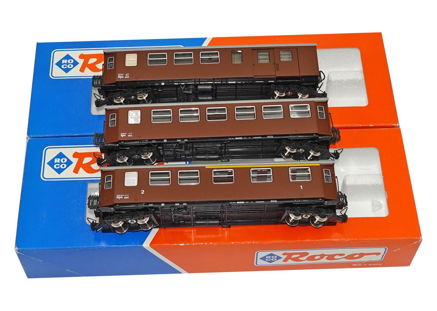 Roco 34003 H0e ÖBB Mariazellerbahn Personenwagen 3-tlg Set 