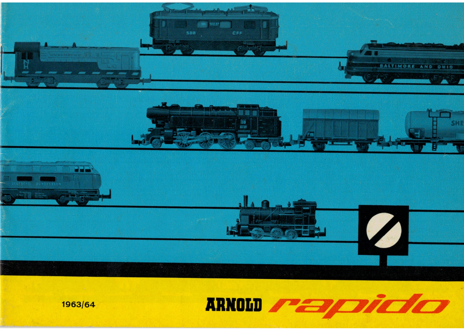 Arnold rapido Hauptkatalog 1963/64 Arnold rapido Hauptkatalog 1963/64