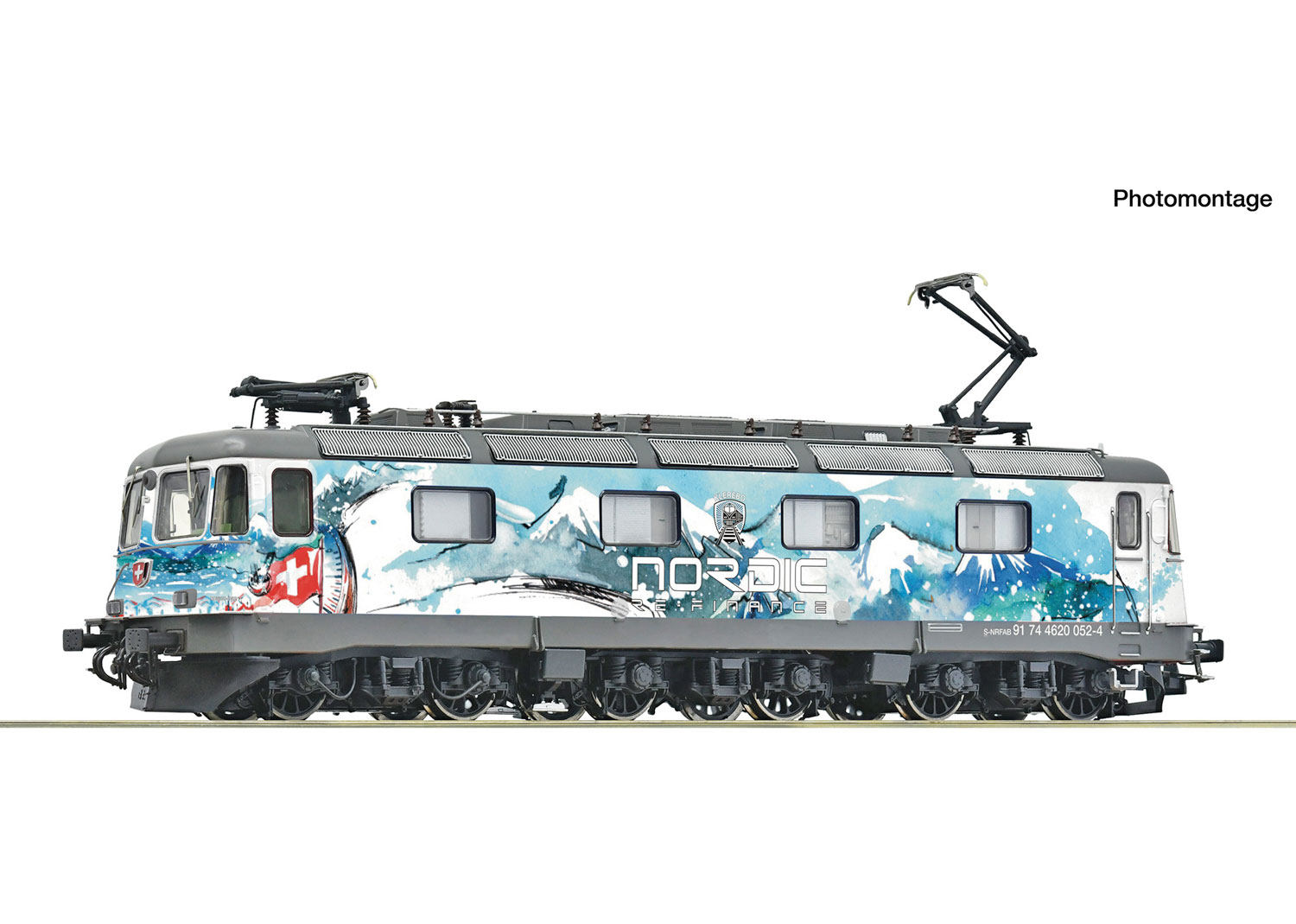 Roco 7510211 NRFAB E-Lokomotive 4620 052-4 DCC 