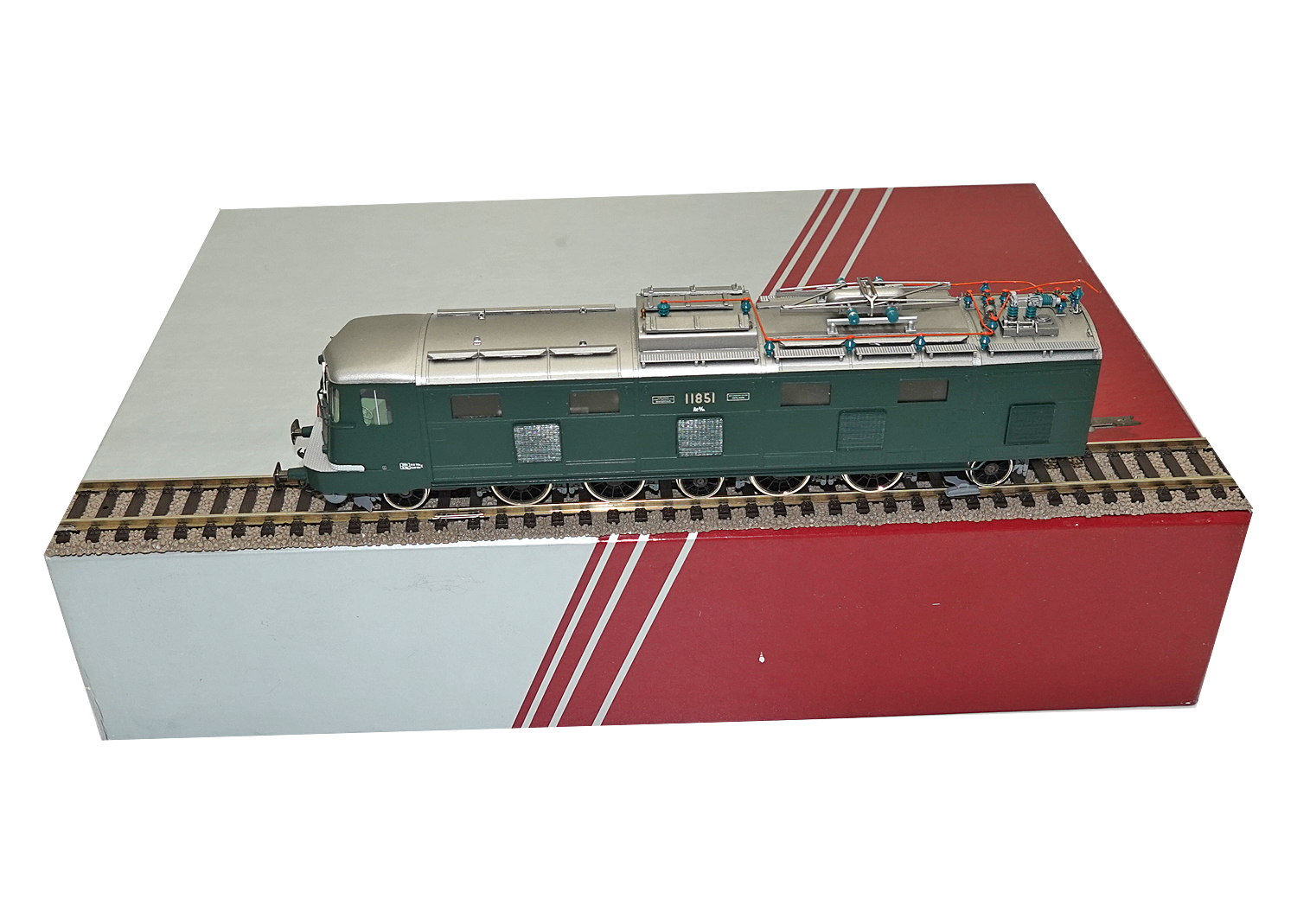 Lemaco H0-032-1 H0 SBB E-Lokomotive Ae 8/14 11851 Umbau Version DC 