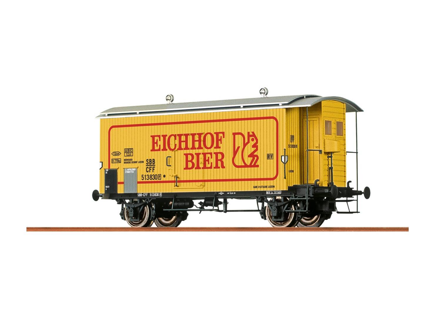 Brawa 47869 SBB Güterwagen K2 Eichhof 