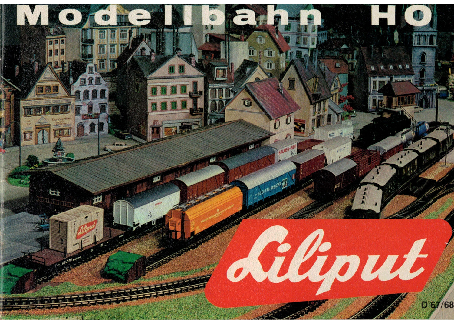 Liliput Hauptkatalog 1967/68 Liliput Hauptkatalog 1967/68