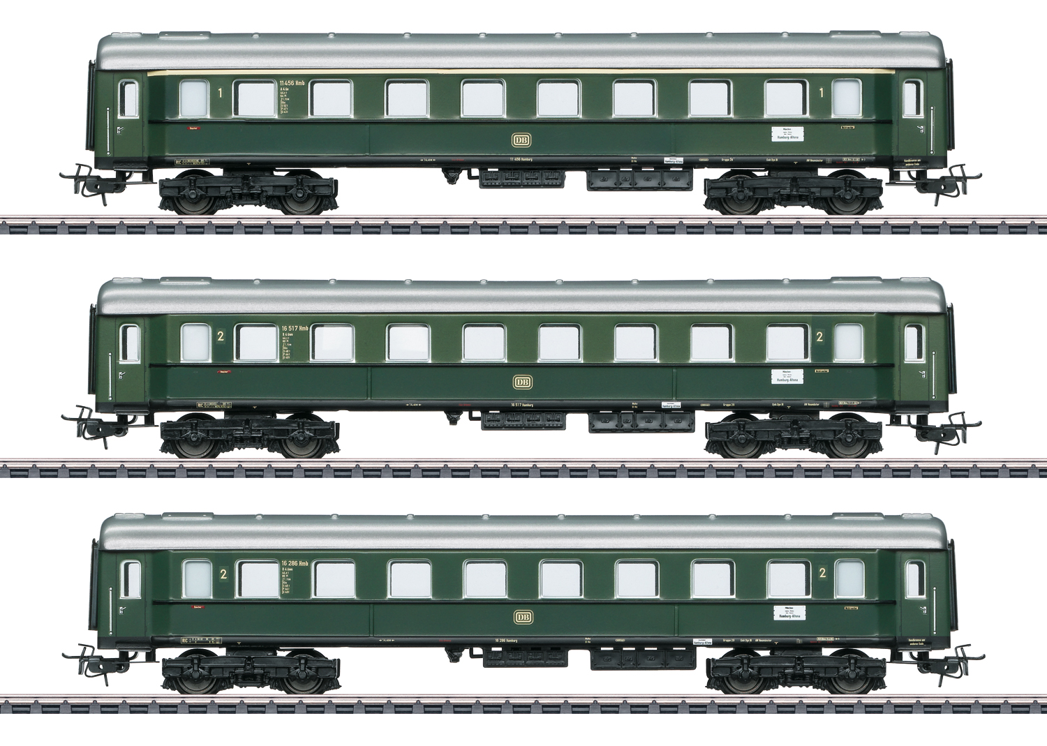 Märklin 41920 DB Schnellzugwagen-Set Tin Plate Primex 