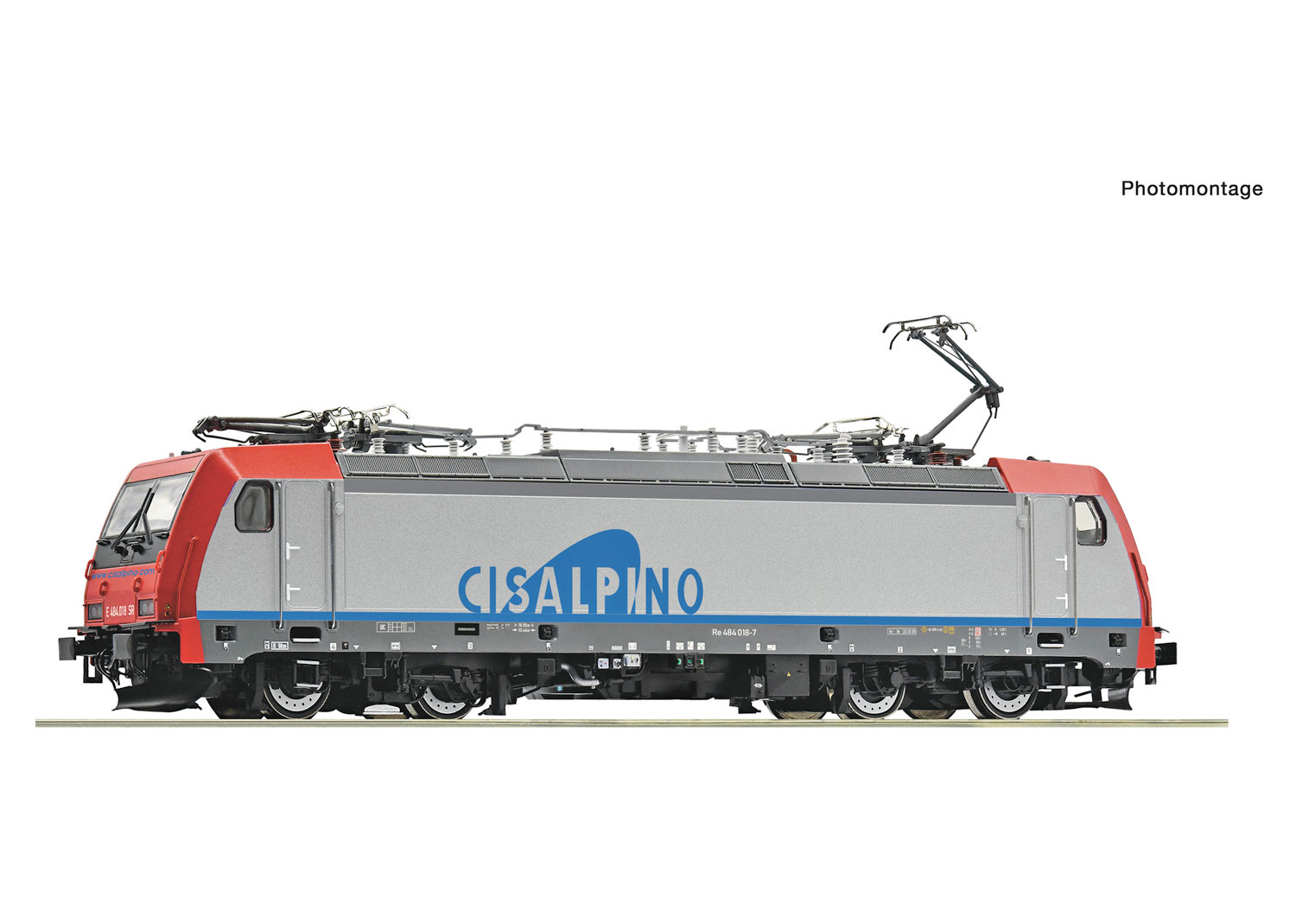 Roco 7510031 Cisalpino E-Lokomotive Re 484 018-7 
