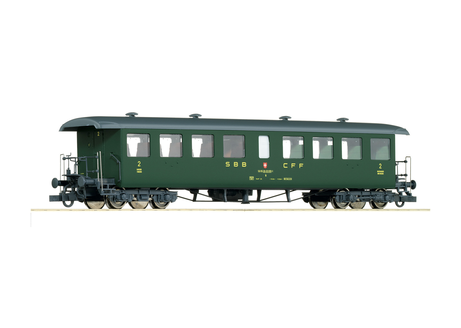 Roco 44731 SBB Seetalbahnwagen 2. Klasse 