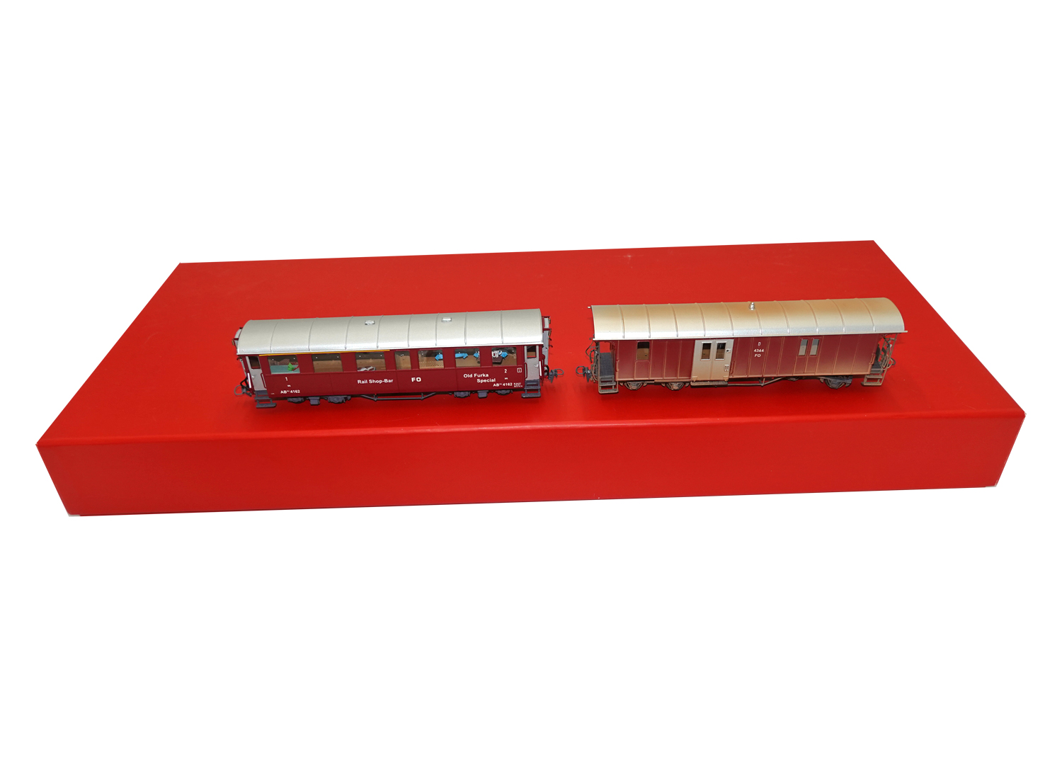 Motreno 3105 H0m FO 5-tlg.Personenwagen Set dunkelrot 