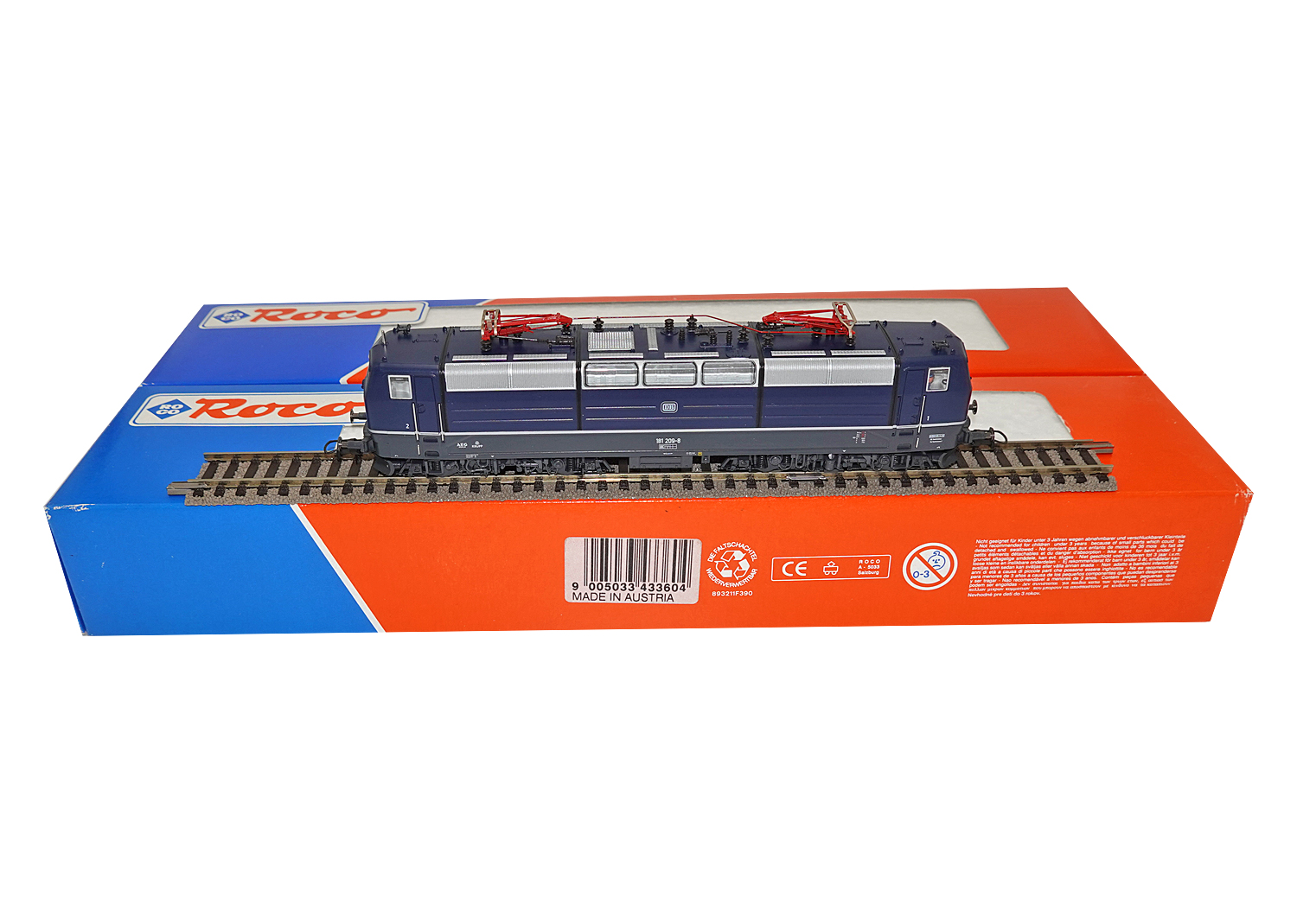 Roco 43690 DB E-Lokomotive BR 181.2 DC 