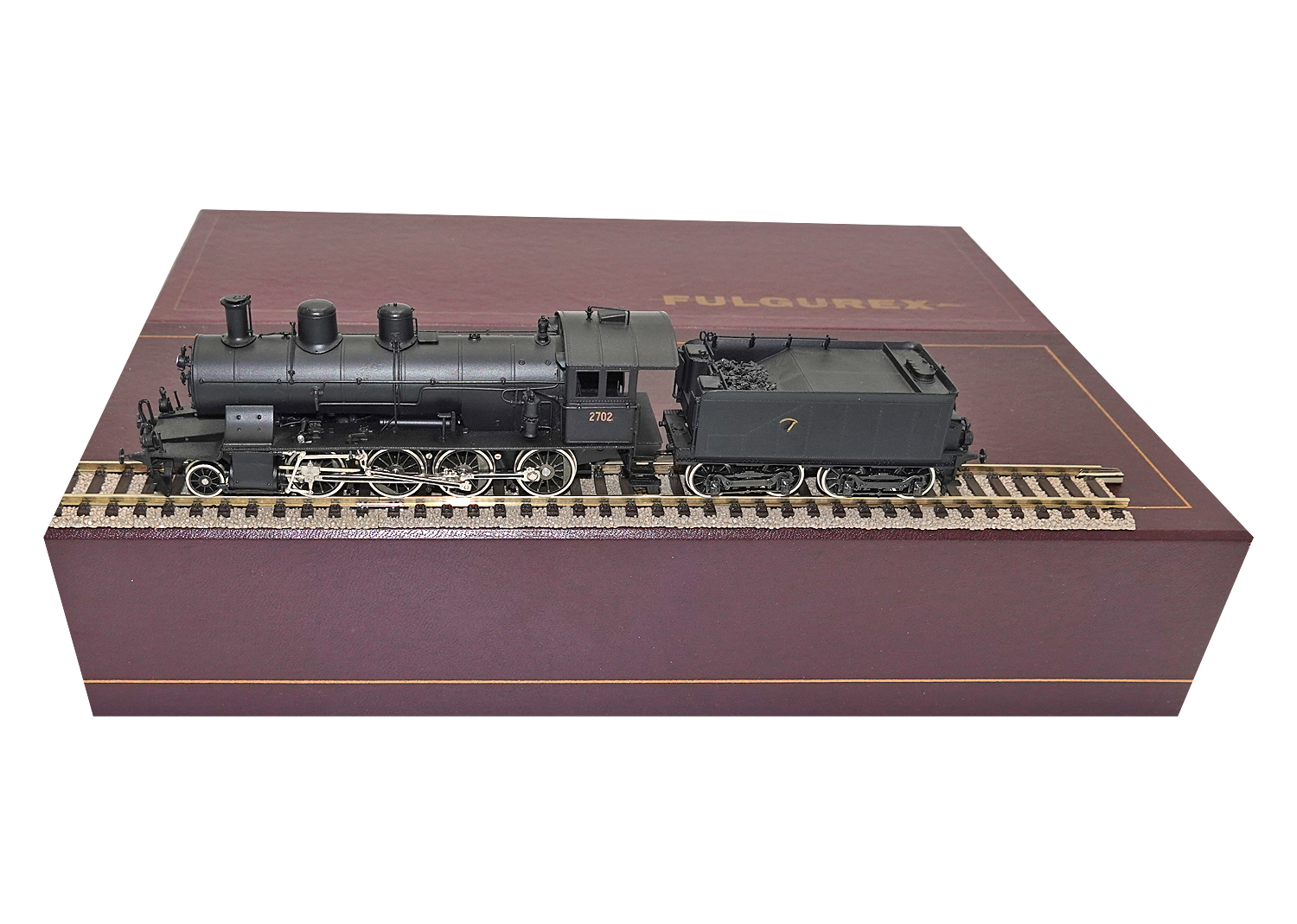 Fulgurex 2041 H0 SBB Dampflokomotive C 4/5 2702 DC 