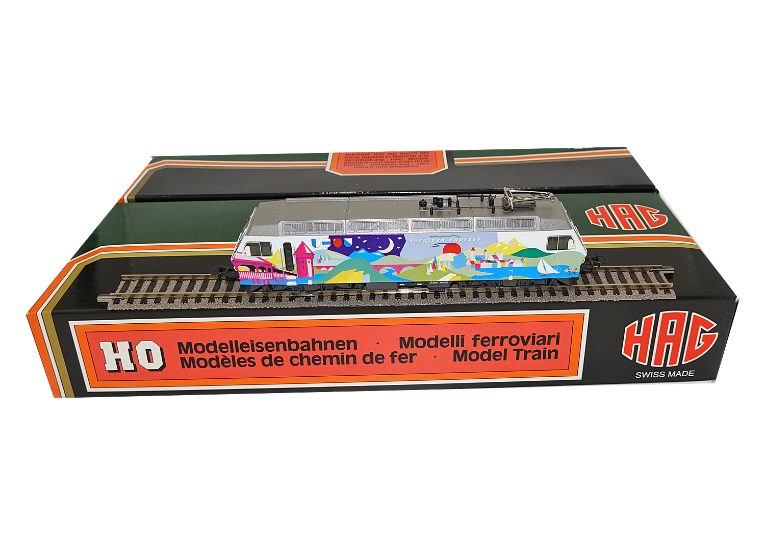 Hag 099 BT Lokomotive Re 4/4 50 Jahre Hag DC