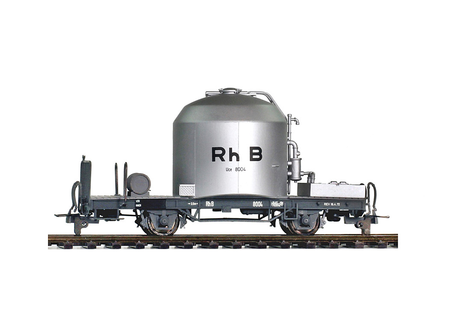 Bemo 2252108 RhB Uce 8082 Zementtransportwagen 70/80er-Jahre  Bemo 2252108 RhB Uce 8082 Zementtransportwagen 70/80er-Jahre