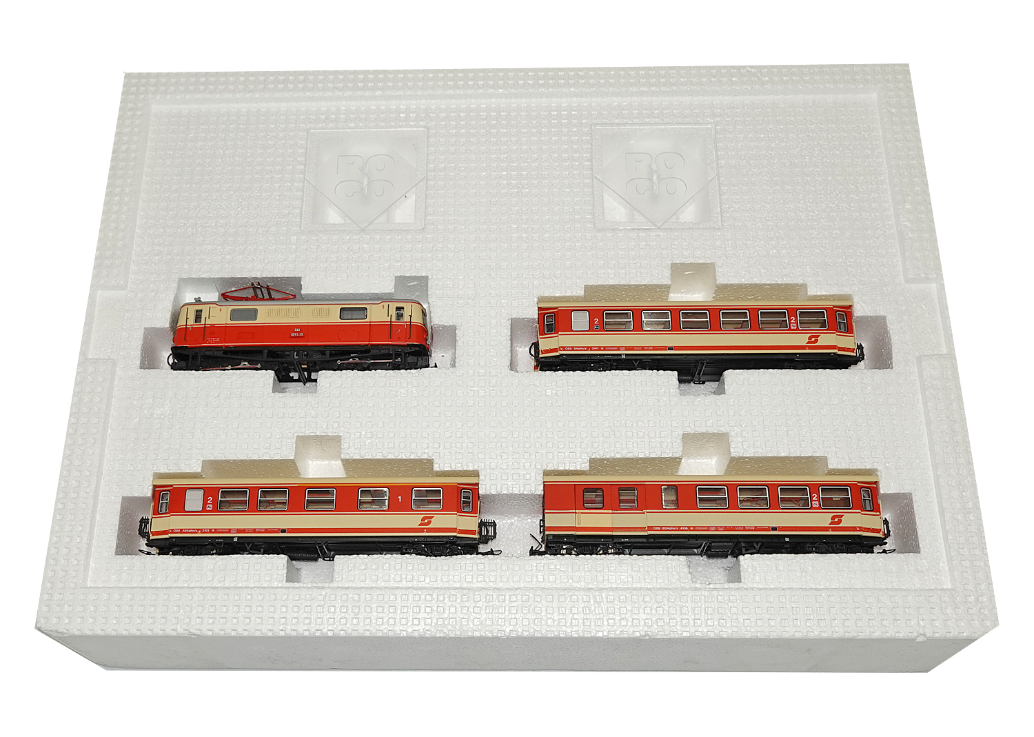 Roco 31010 ÖBB H0e Personenzug Set 4-tlg. Mariazeller Bahn DC 