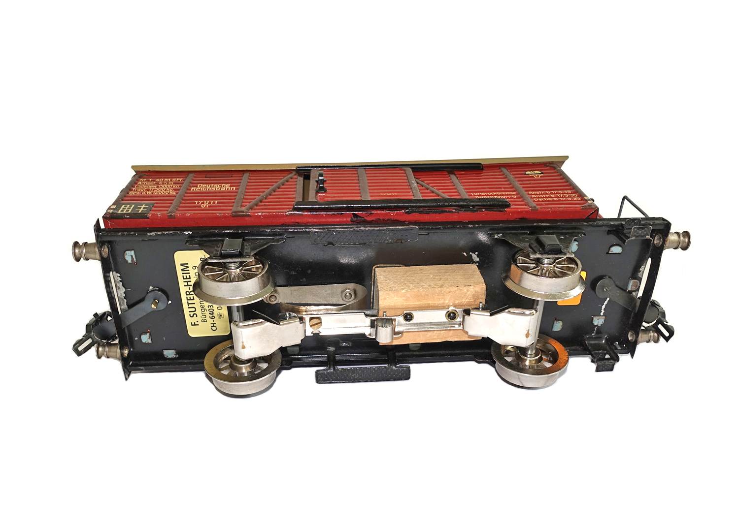 Märklin 1791 gedeckter Güterwagen 17911 mit Bremserhaus  Märklin 1791 gedeckter Güterwagen 17911 mit Bremserhaus