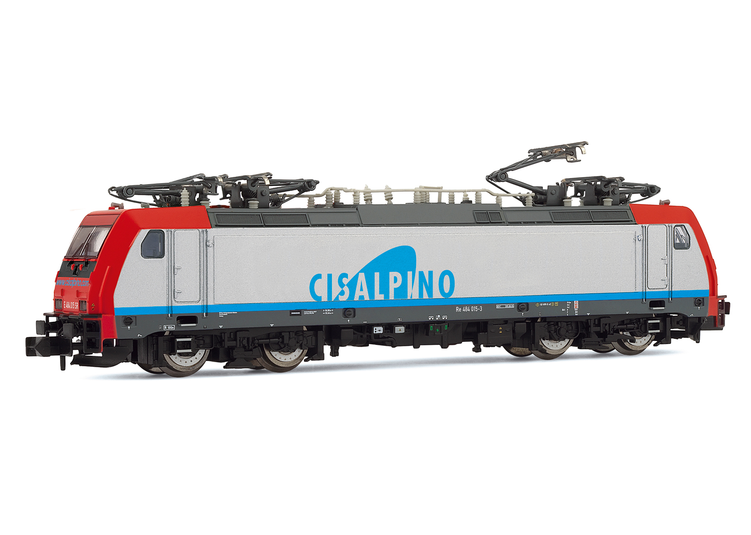 Arnold HN2325 SBB E484 Cisalpino mit 3 Eurofima Wagen  Arnold HN2325 SBB E484 Cisalpino mit 3 Eurofima Wagen