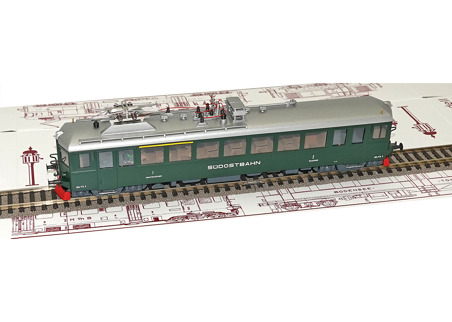 Sigg SOB Triebwagen ABe 4/4 Nr. 4 DC 
