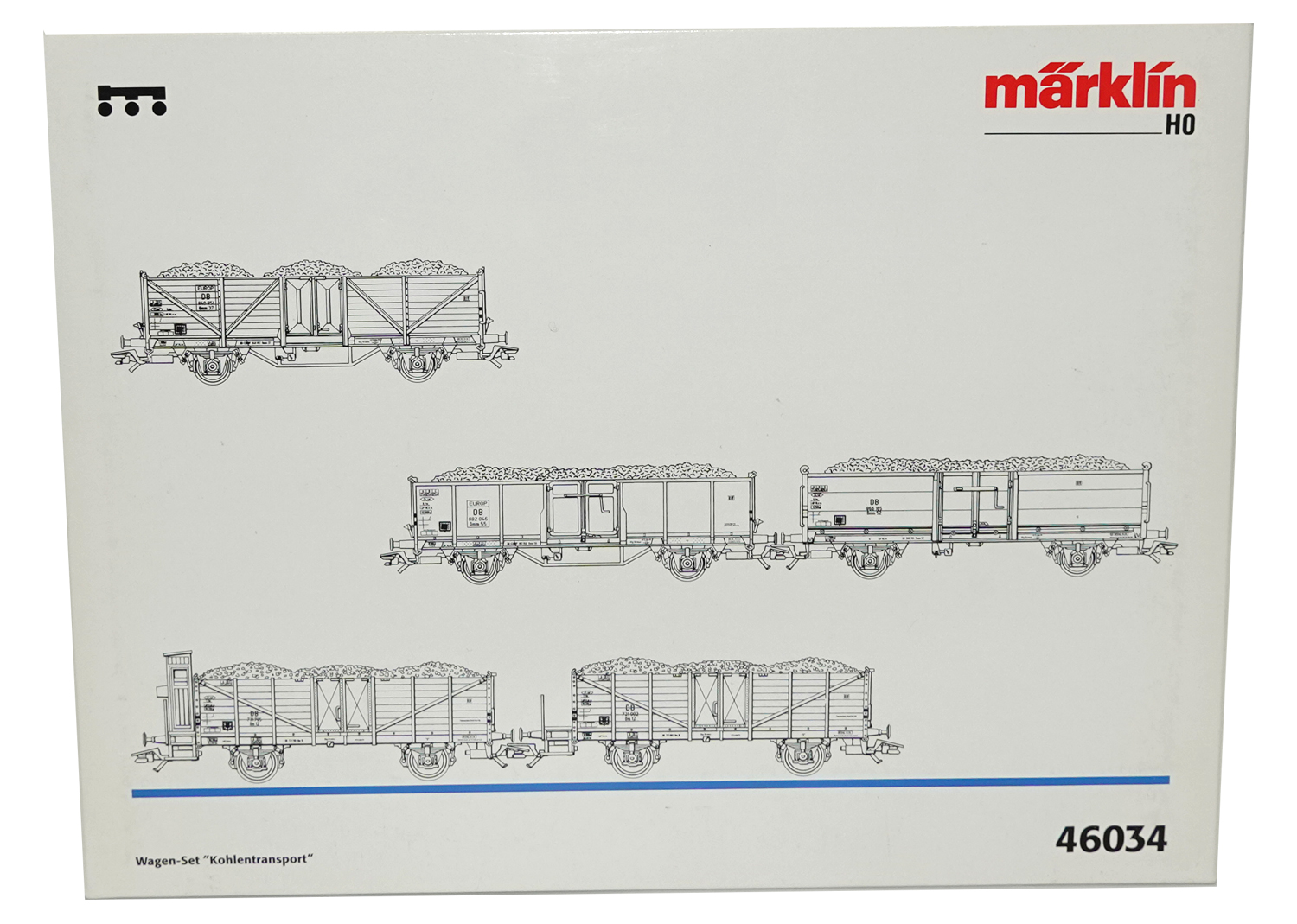 Märklin 46034 DB Wagen-Set Kohlentransport