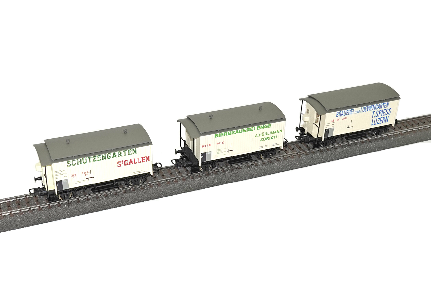 Liliput 240154 SBB CFF Oldtimer-Bierwagen-Set 6-teilig 