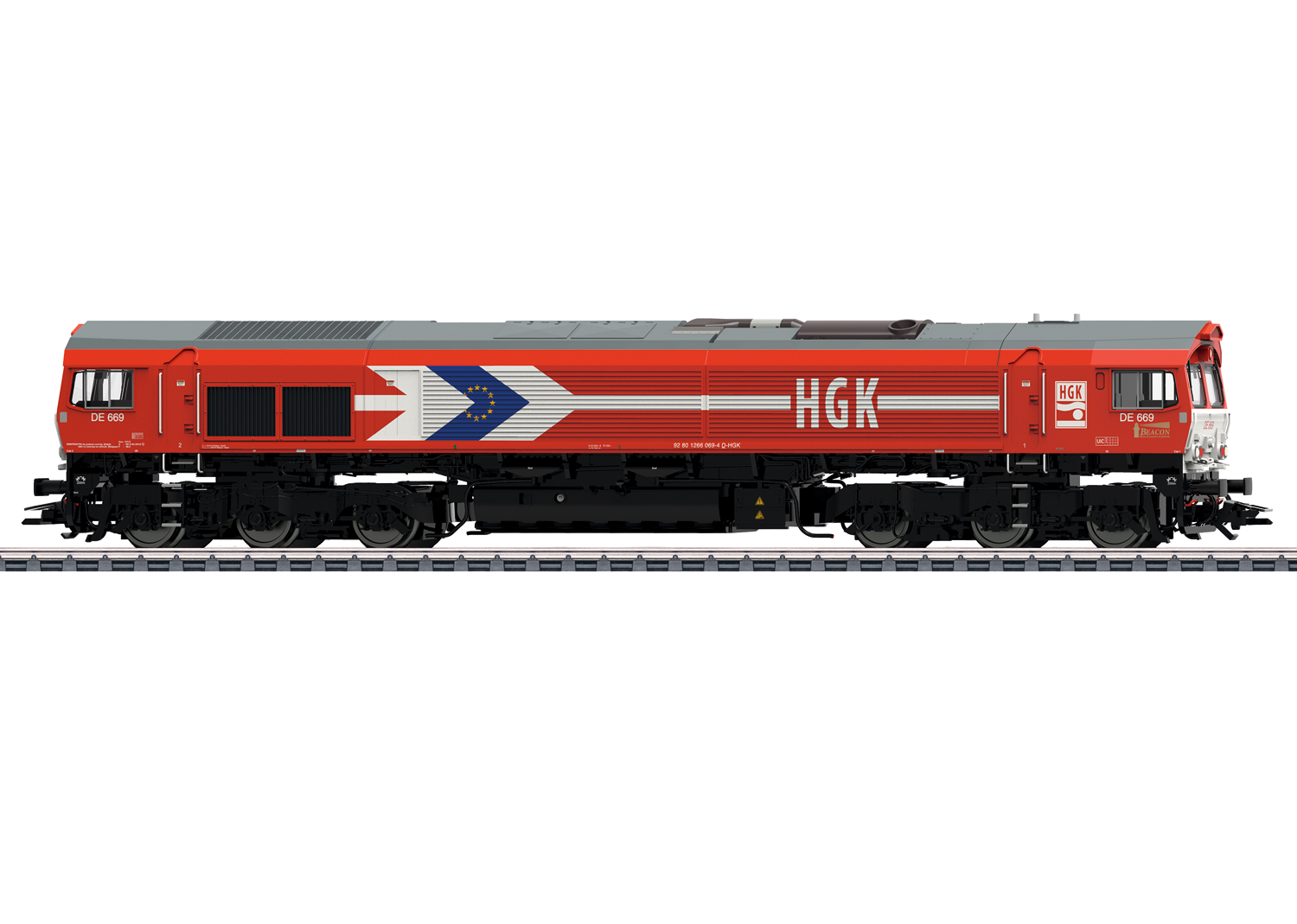 Märklin 39060 HKG Diesellokomotive Class 66 