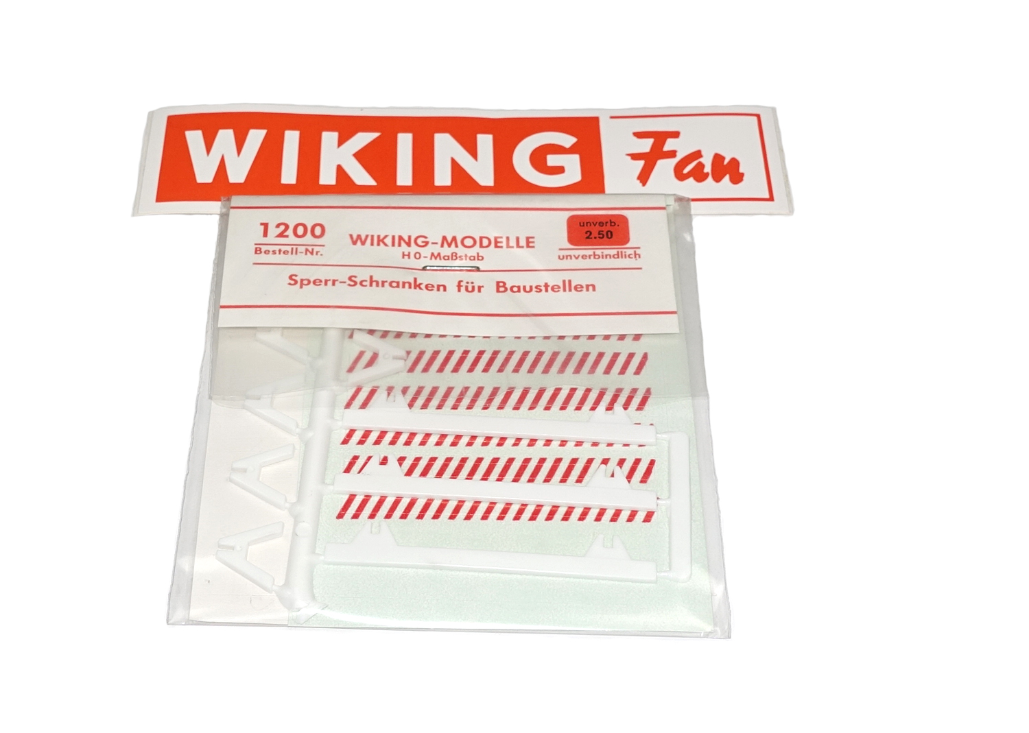 Wiking 1200 Sperr-Schranken für Baustelle Wiking 1200 Sperr-Schranken für Baustelle