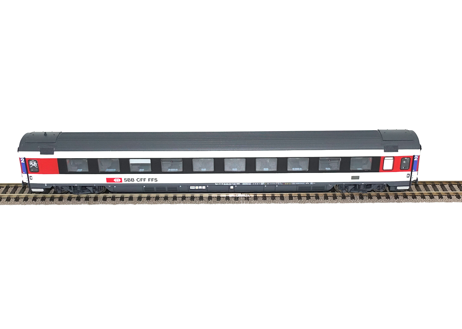 LS Models 47376 SBB Personenwagen 2.Kl. LED Anzeige Ep.6 