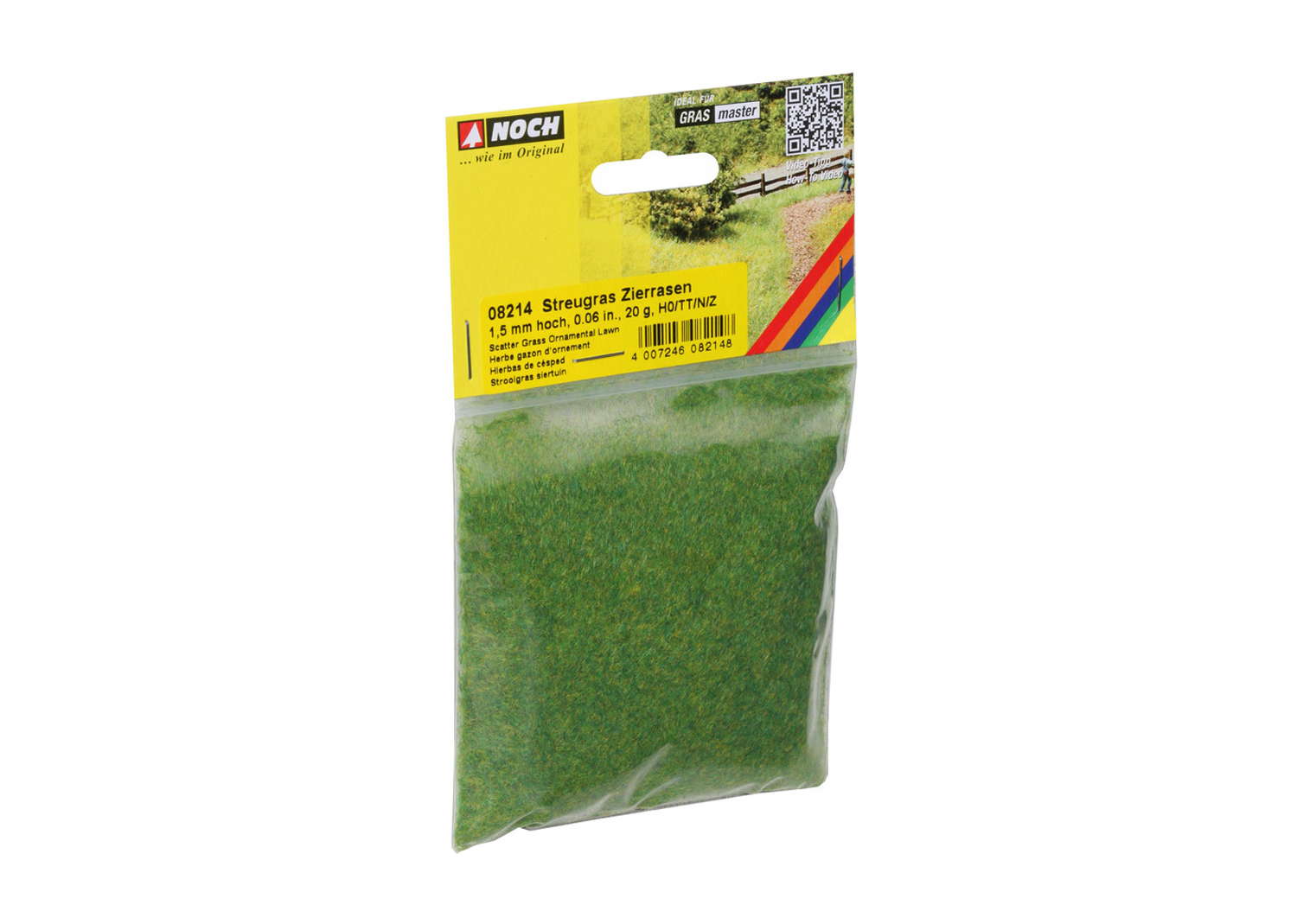 Noch 8214 Gras Zierrasen 1,5 mm 20g 