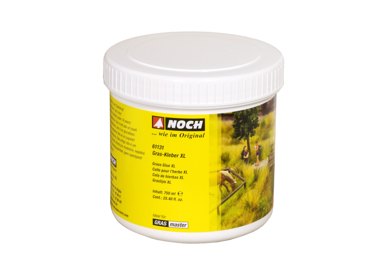 Noch-61131 Noch 61131 Grasleim XL 750 ml Dose