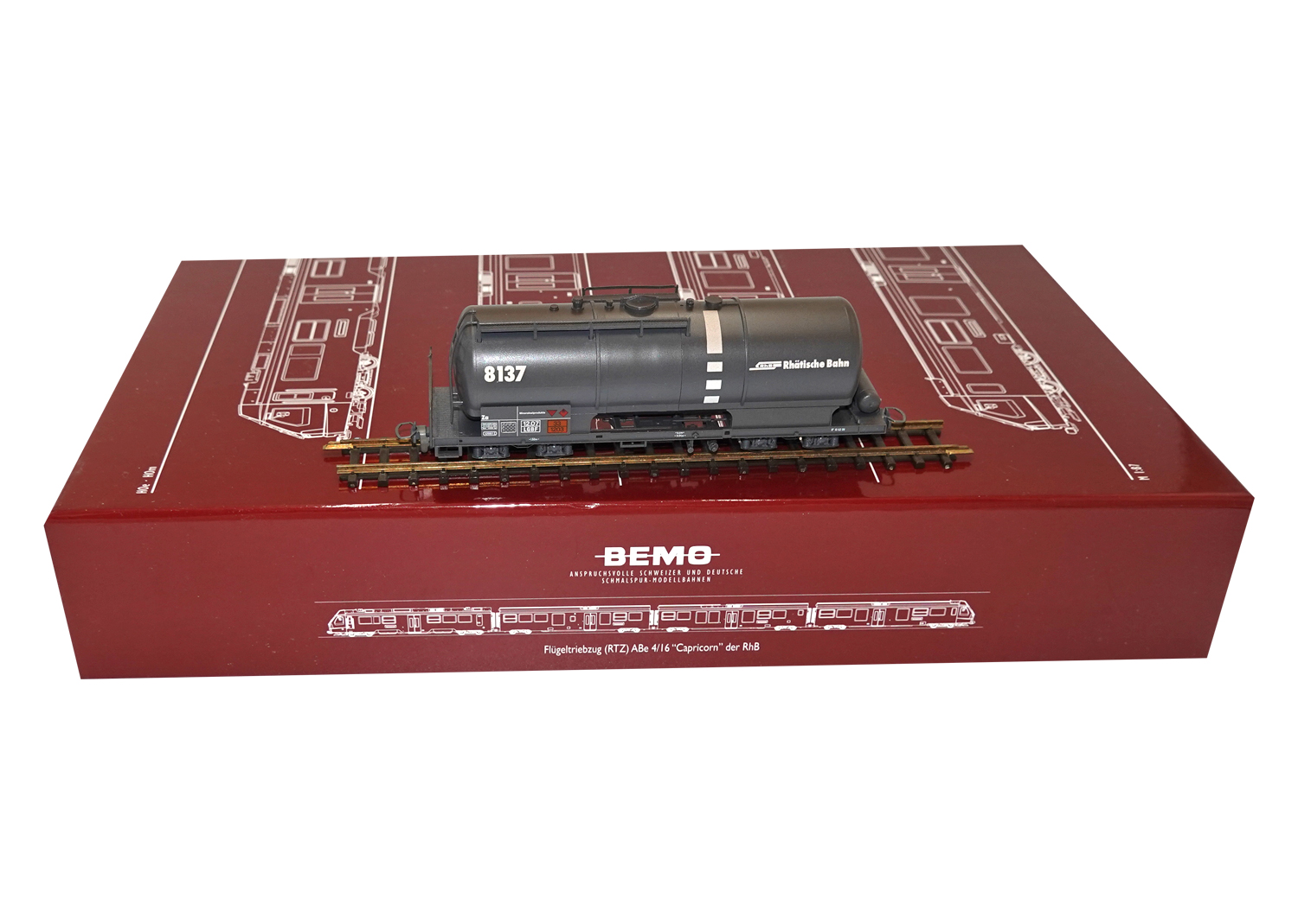 Bemo 2285137 RhB Kesselwagen Za 8137 