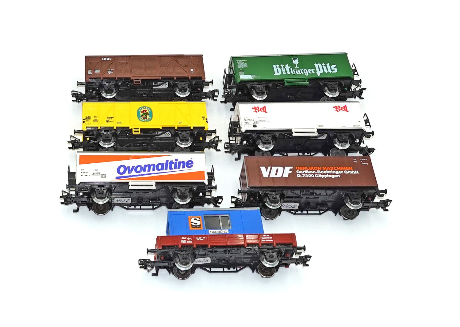 Märklin Konvolut Güterwagen-Set  7 tlg Märklin Konvolut Güterwagen-Set  7 tlg
