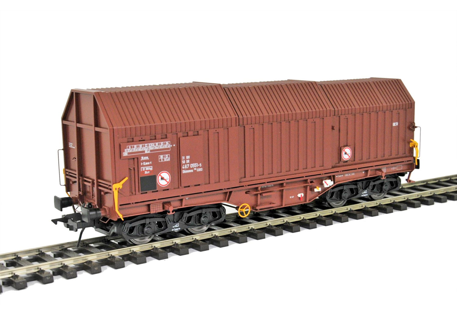 Lenz 42260-10 DR Teleskophaubenwagen 708 (4670) braun Ep.5 
