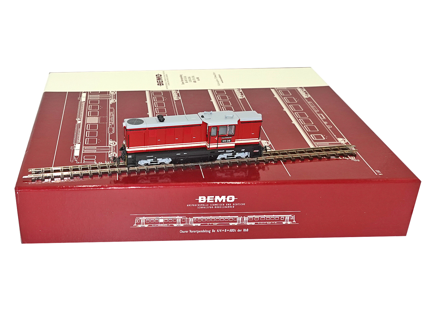 Bemo H0e 1020878 Diesellok SOEG 199 018 L45H