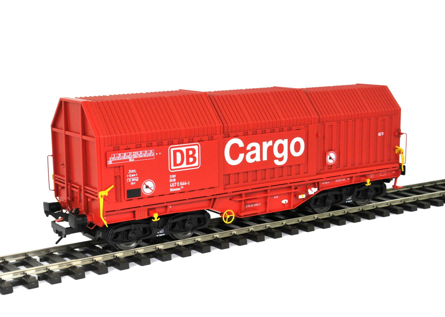 Lenz 42260-09 DB Teleskophaubenwagen Cargo 708 rot Ep.5b 