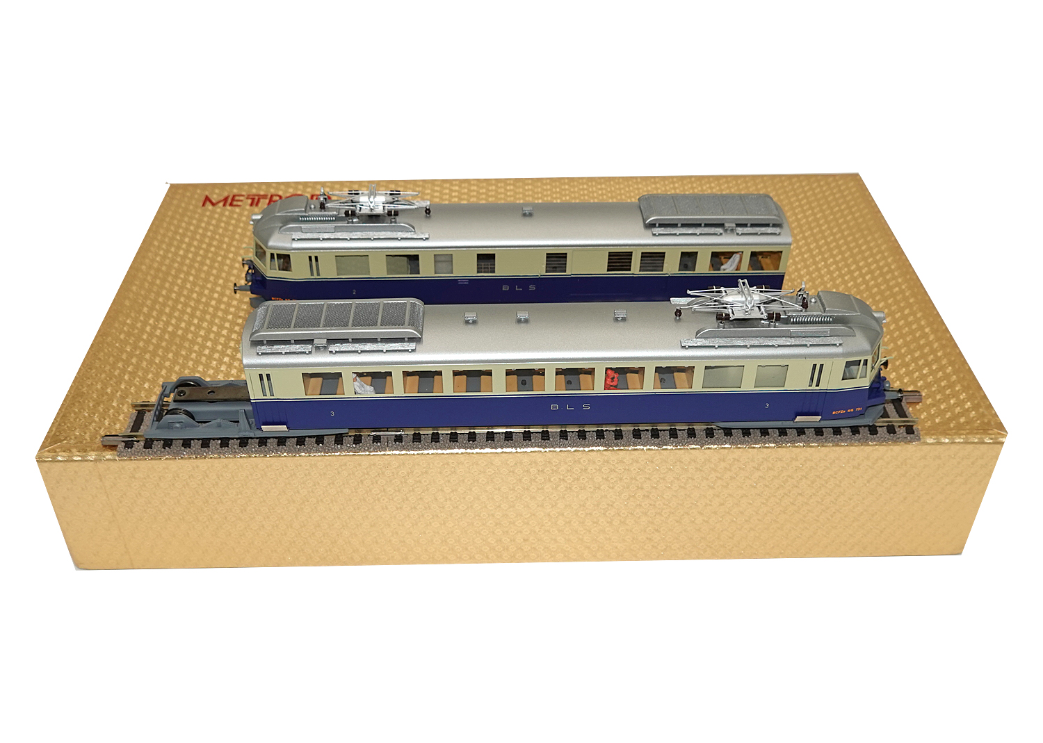 Metropolitan 685 BLS Triebzug BCFZe 4/6 Blauer Pfeil 731 DC