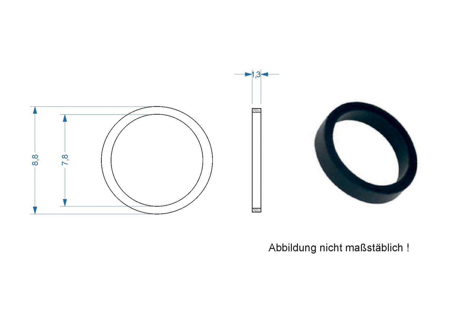 Fleischmann N 547004 Haftreifen (10 St)  Fleischmann N 547004 Haftreifen (10 St)