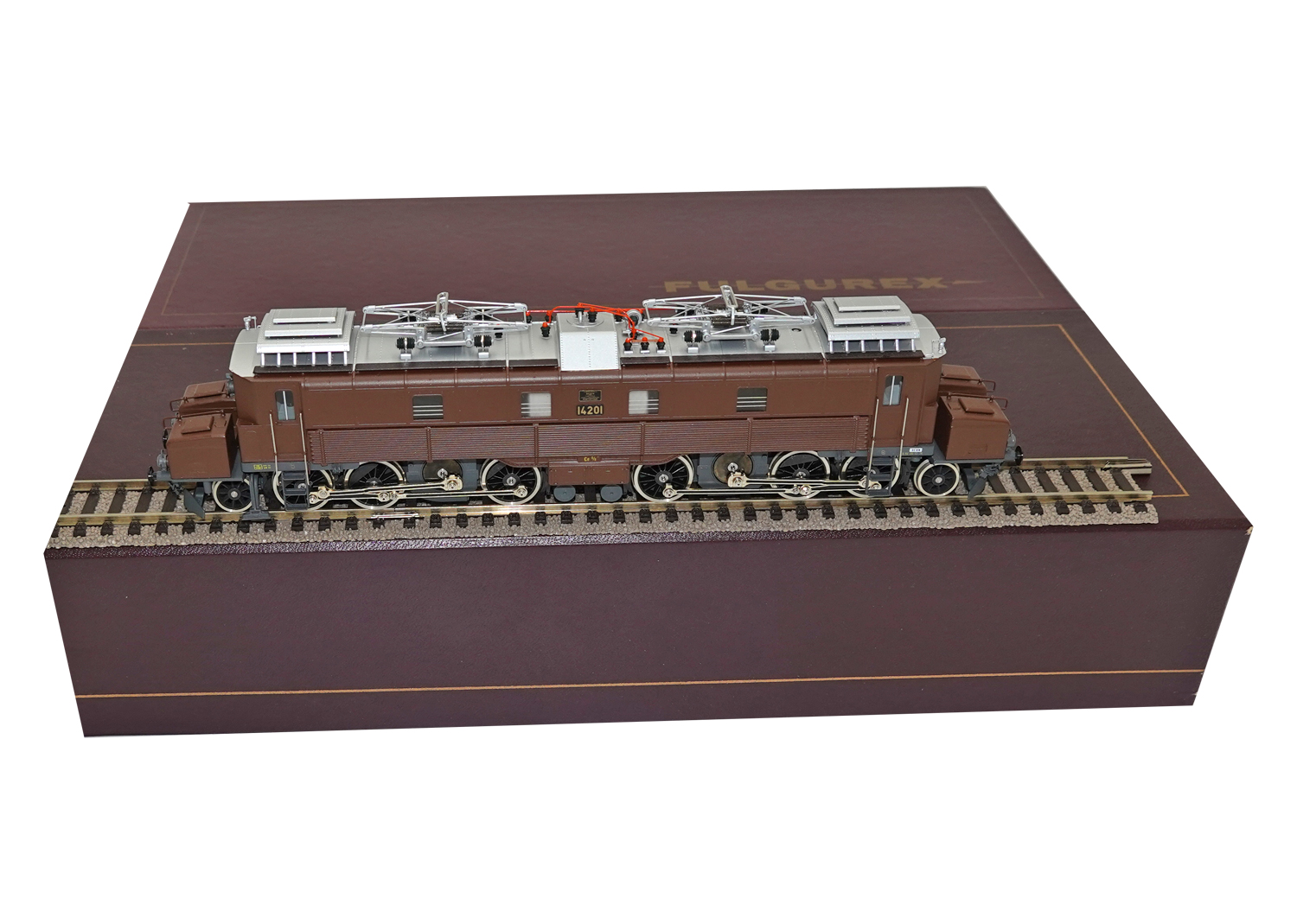Fulgurex 2065 H0 SBB E-Lokomotive Ce 6/8 I 14201 braun DC 