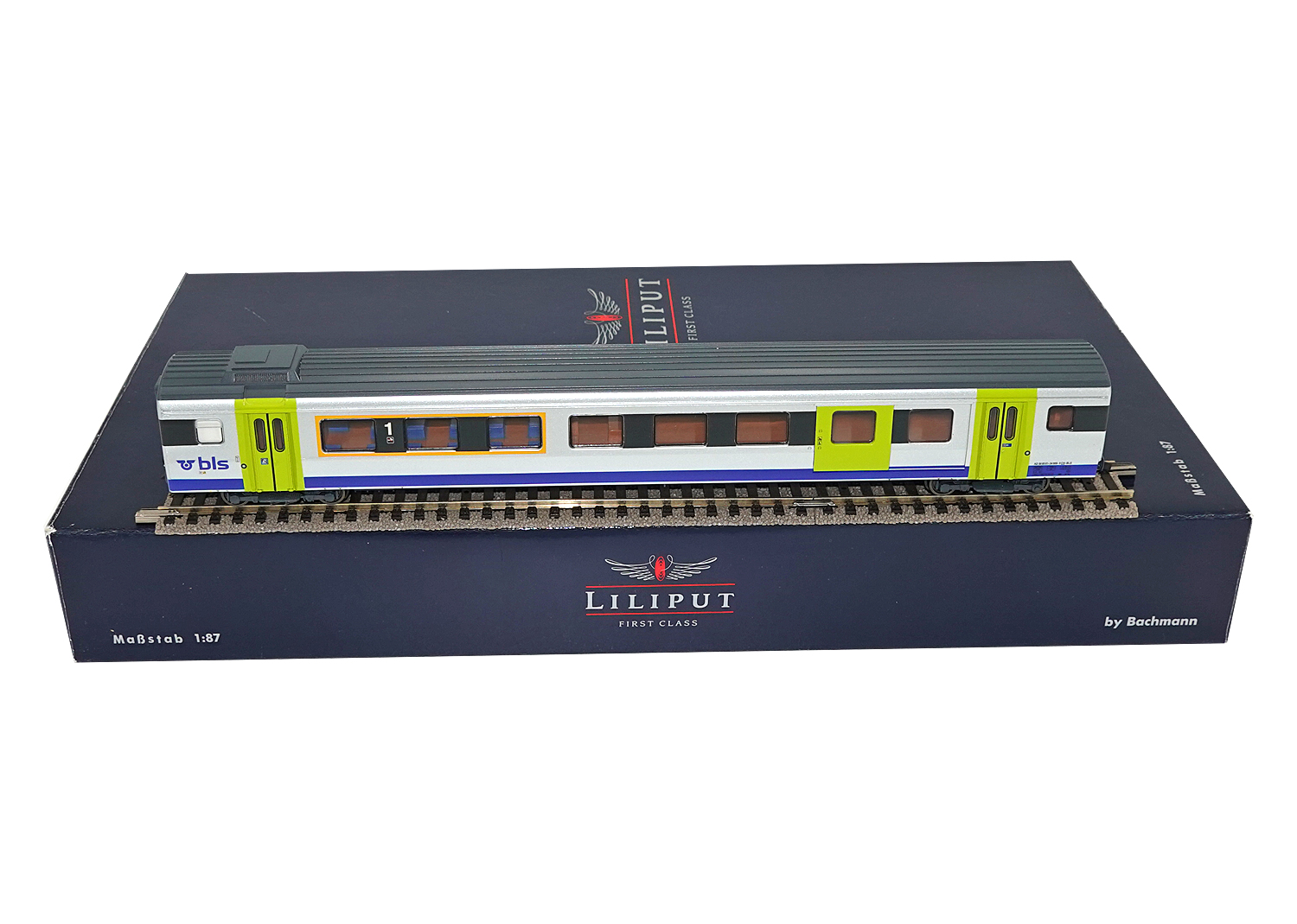 Liliput 330530-4 BLS Personenwagen / Gepäckwagen 1. Kl. EW III Omega DC 