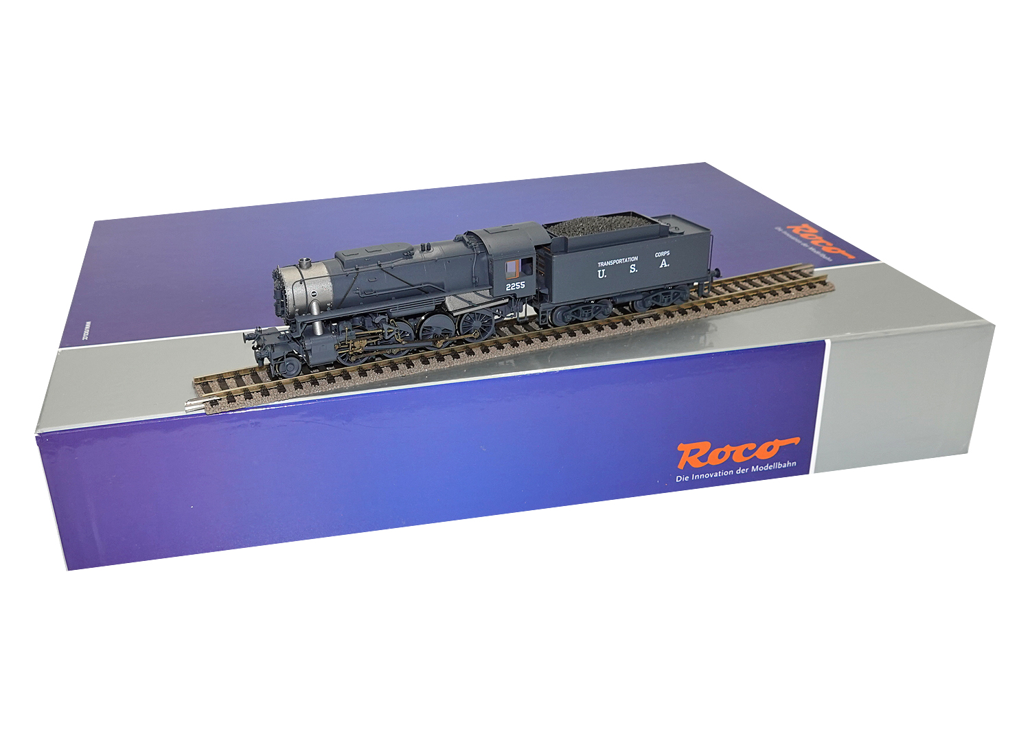 Roco 72150 USATC Dampflokomotive USA S 160 DC  Roco 72150 USATC Dampflokomotive USA S 160 DC