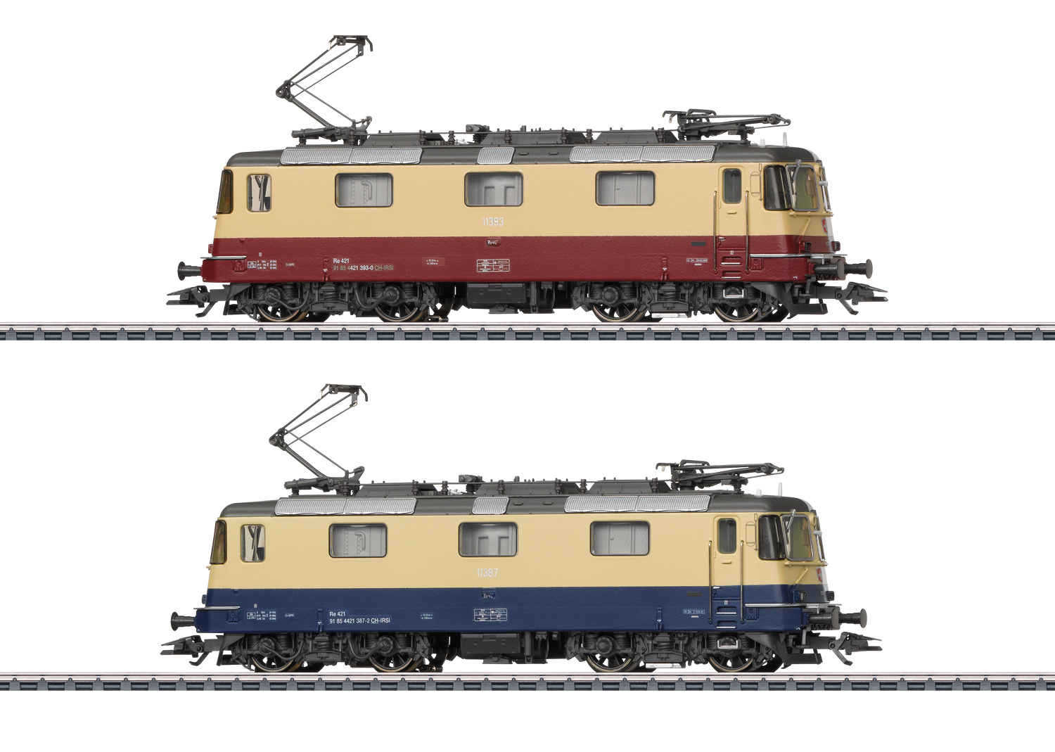 Märklin 37300 SBB Elektrolok-Doppelpackung Re 421 