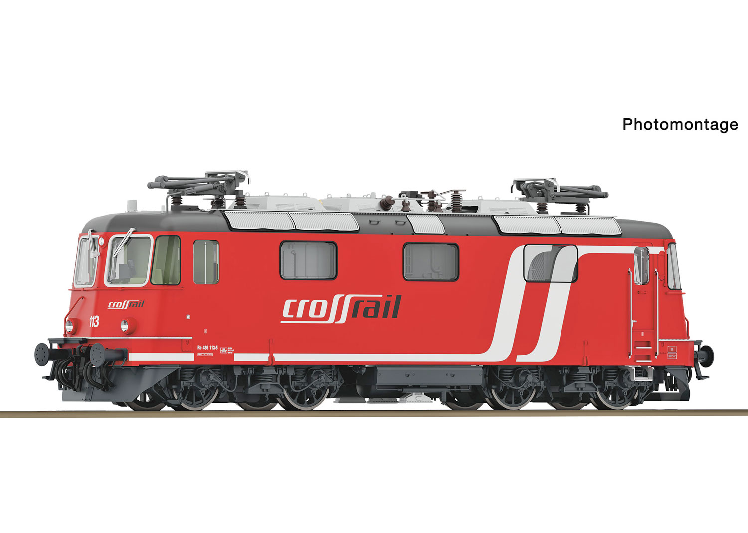 Roco 7510173 Crossrail E-Lokomotive Re 436 113-5 DCC 