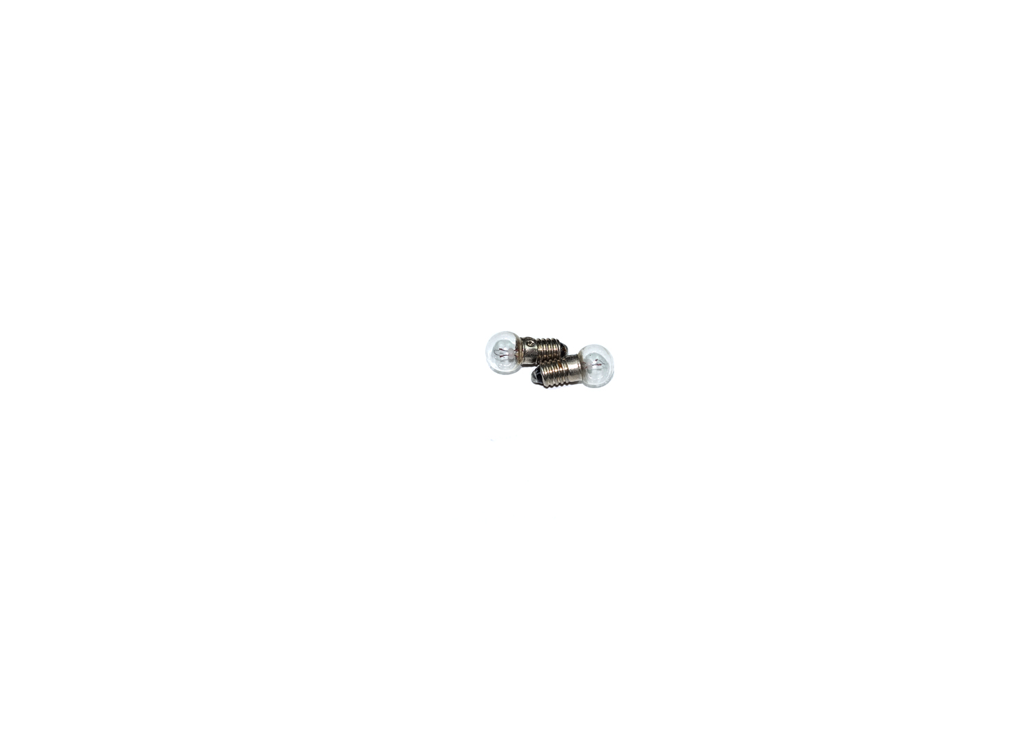 H0 Glühlampe 8mm, klar, 6 V  H0 Glühlampe 8mm, klar, 6 V