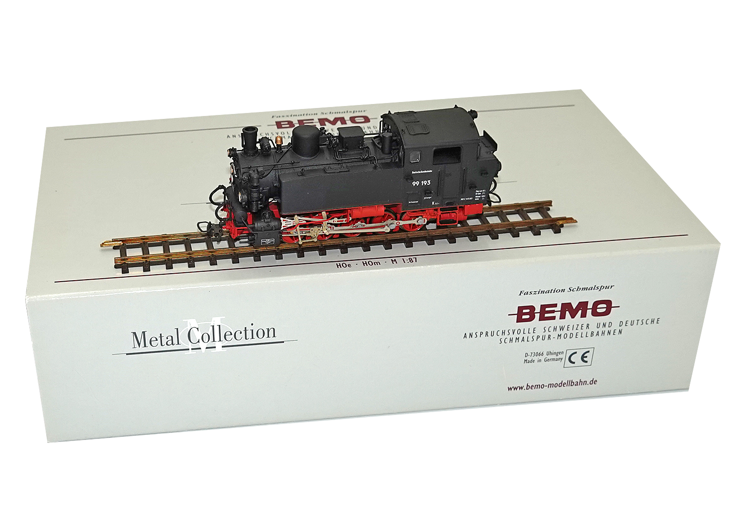 Bemo 1206603 Tenderdampflokomotive Museumlok Blonay-Chamby BC 99 Nr. 193 DC 