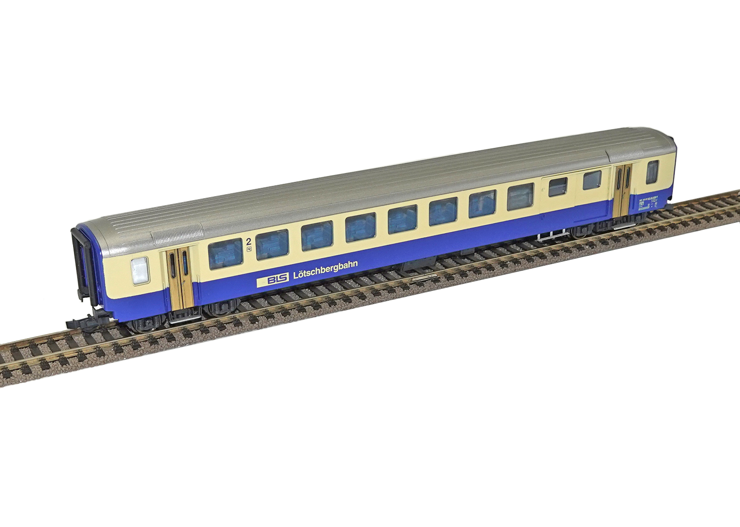EMB H0 BLS Personen-Gepäckwagen BD 839 DC