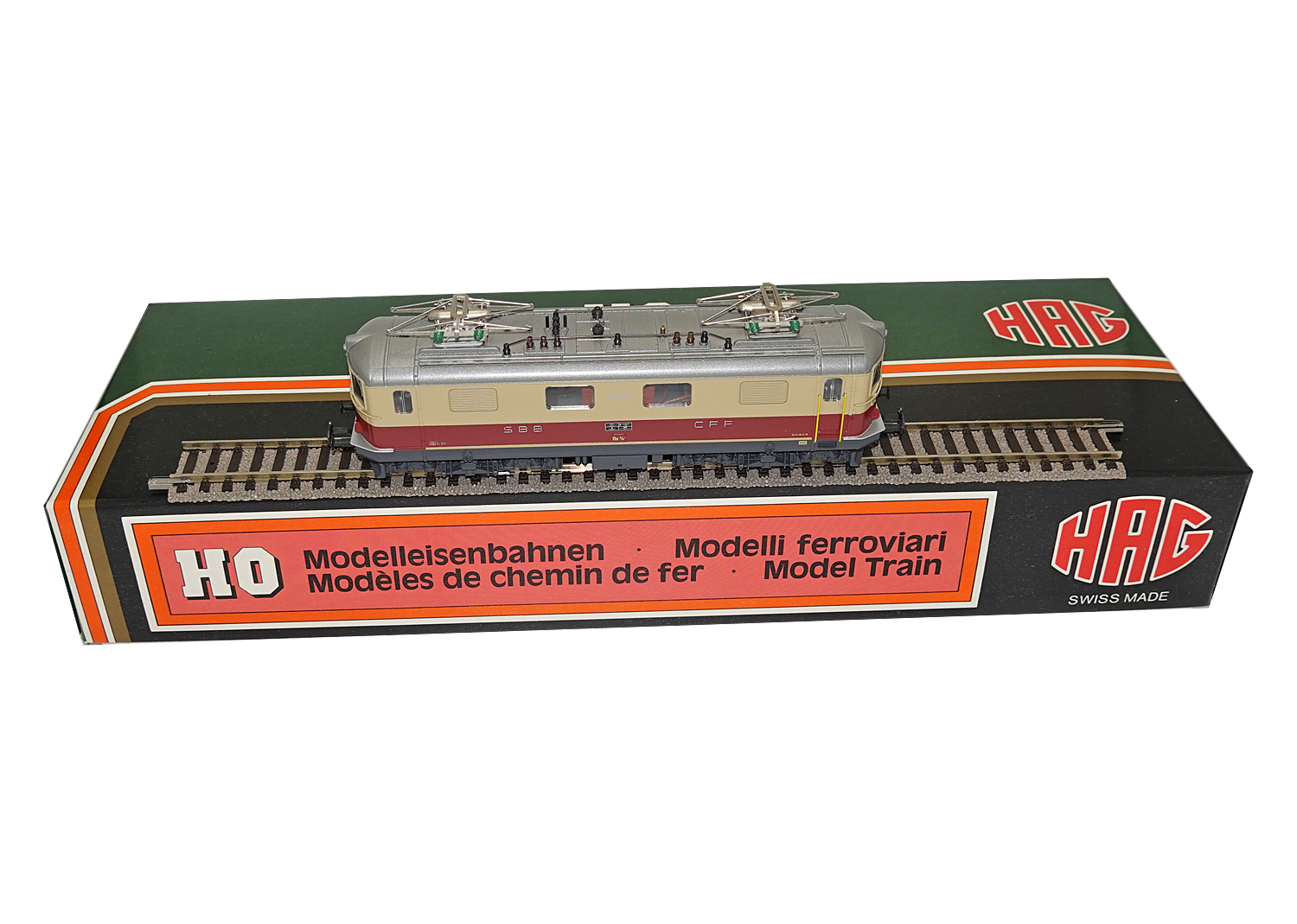 Hag 231 SBB E-Lokomotive Re 4/4 I TEE 10050 DC 