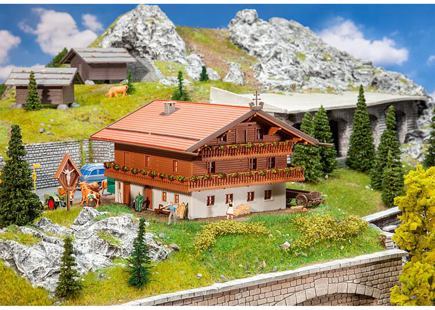 Faller 191745 Alpenhaus Chiemgau 
