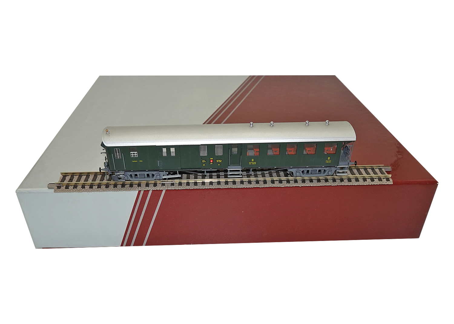 Lemaco H0 018 SBB Steuerwagen CFt4 9752