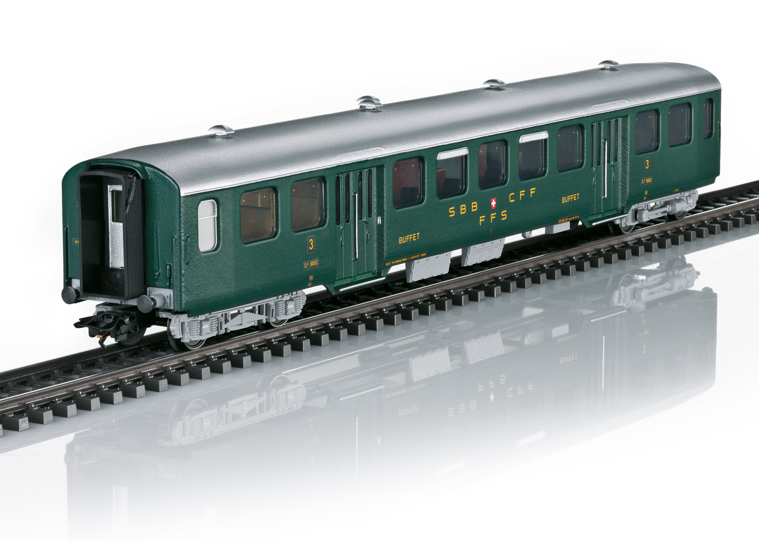 Märklin 43369 SBB Leichtstahlwagen-Set zur Ae 3/6 I 