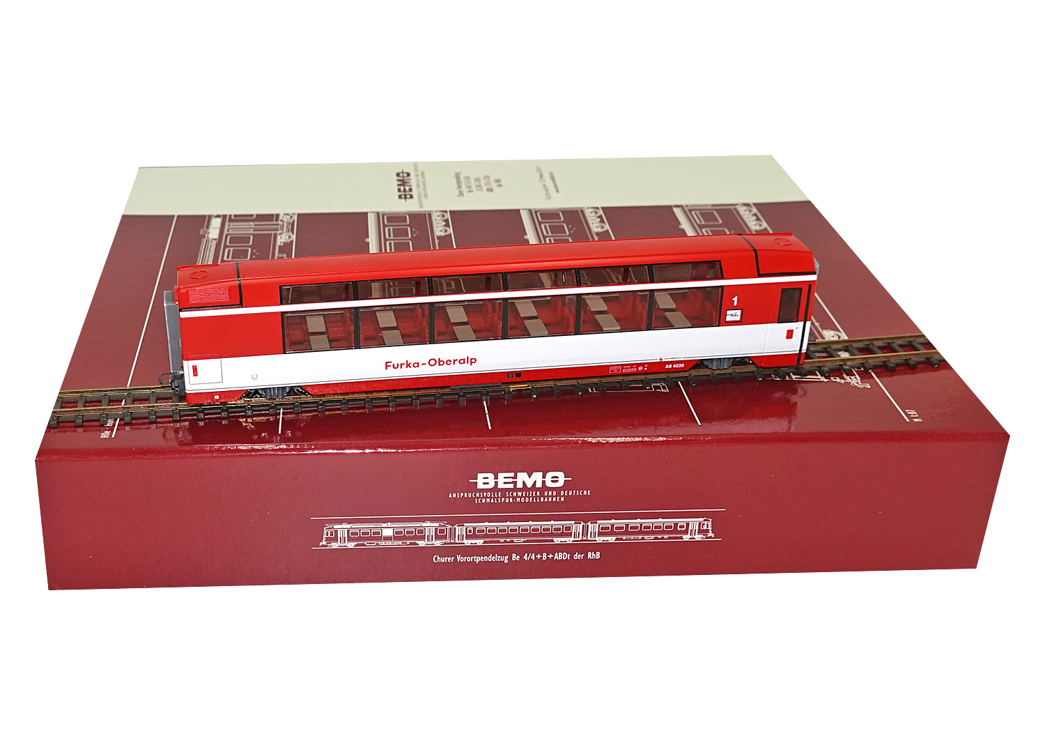 Bemo 3288210 FO Panoramawagen AS 4030 