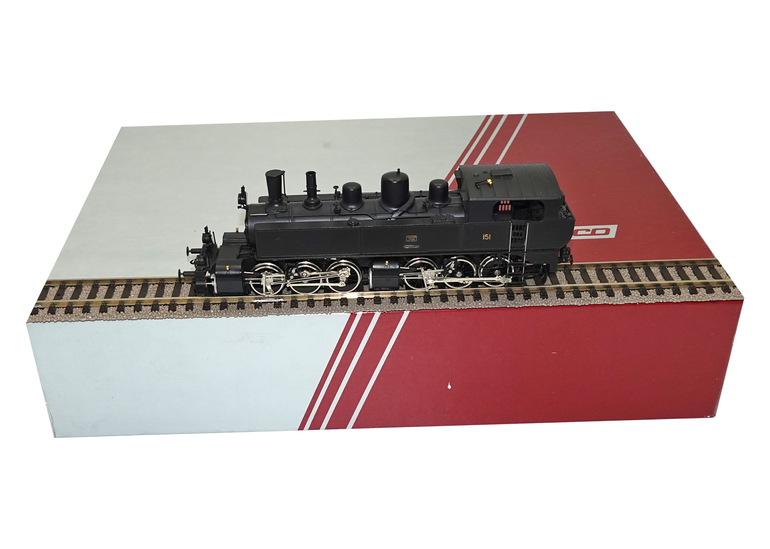 Lemaco H0-014 H0 ex GB Dampflokomotive Ed 2x3/3 Nr. 151 
