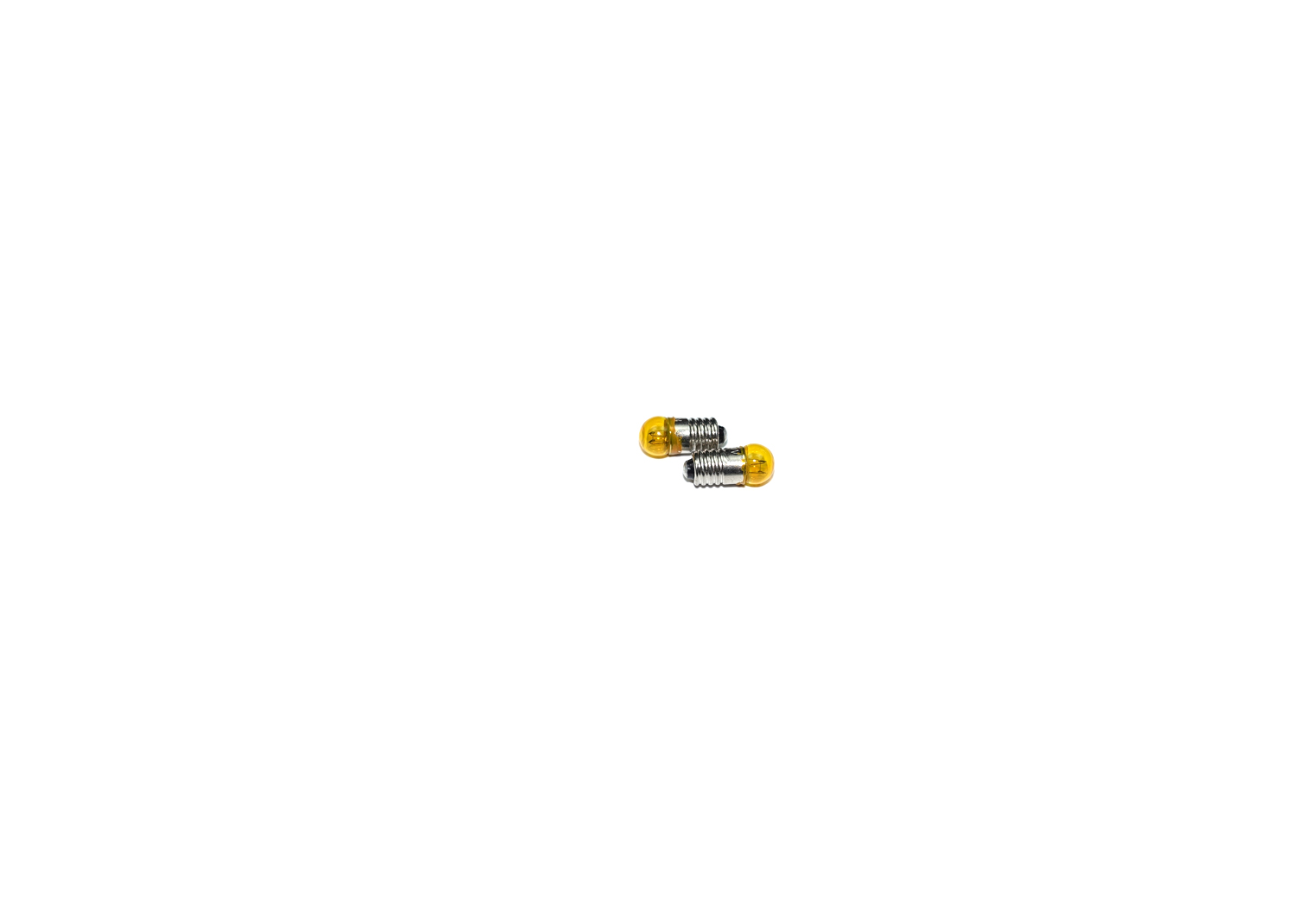 Amiba-8053 H0 Glühlampe, 6mm, gelb, 19 V