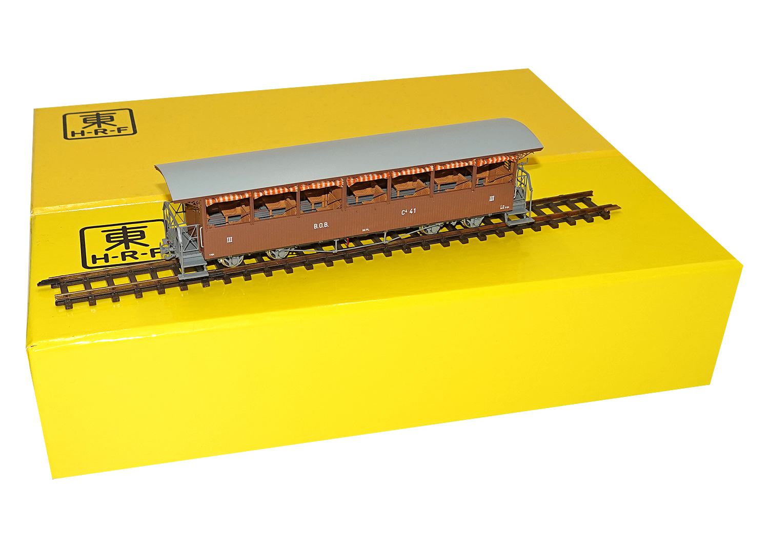 HRF-1814-1 BOB H0m Sommerwagen C4 Nr. 41 DC